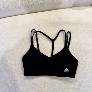 Adidas Black Strappy Sports Bra- XS